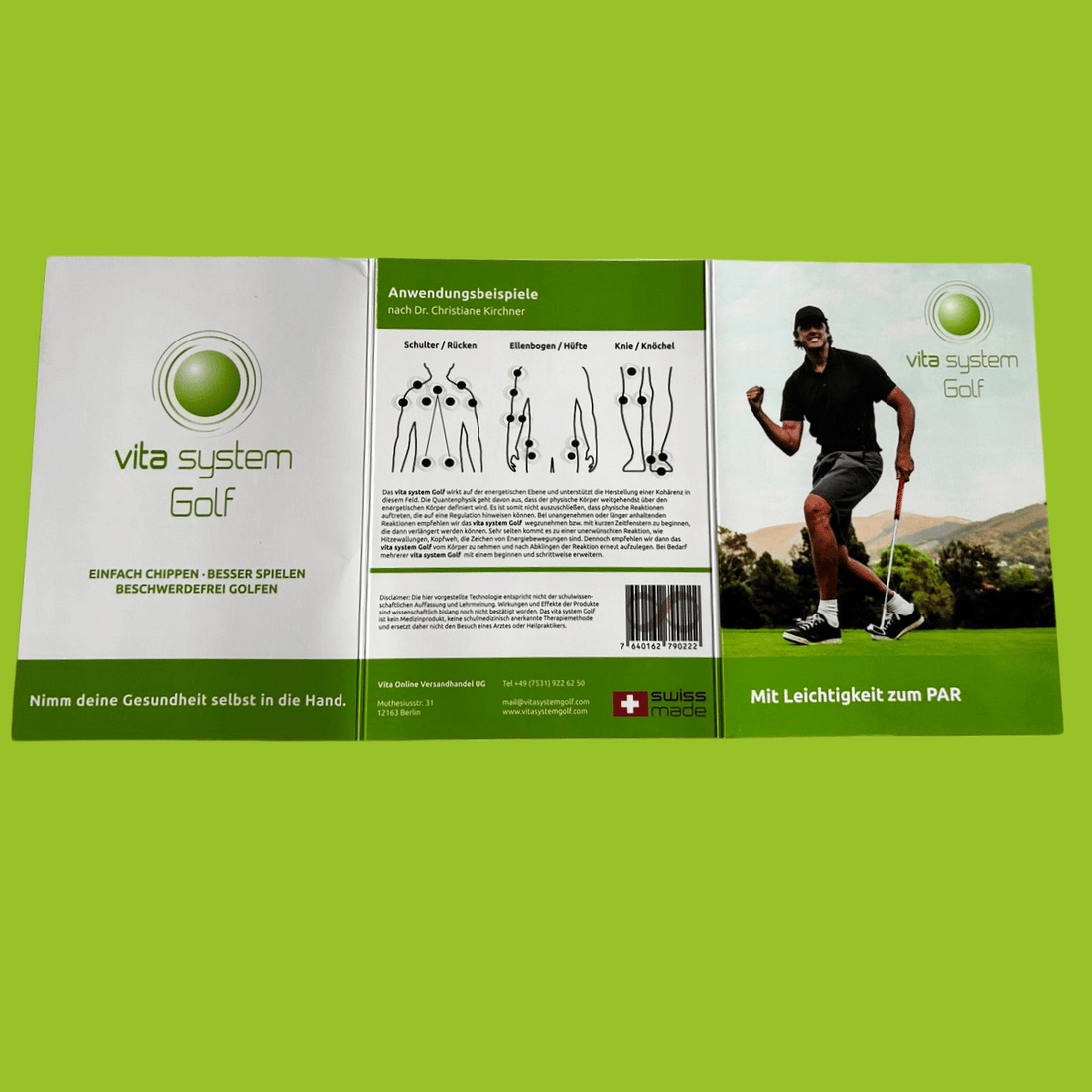 vita system Chip – Frequenzträger für Golfer:innen